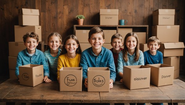 Découvrez les box ludiques : des expériences à partager !