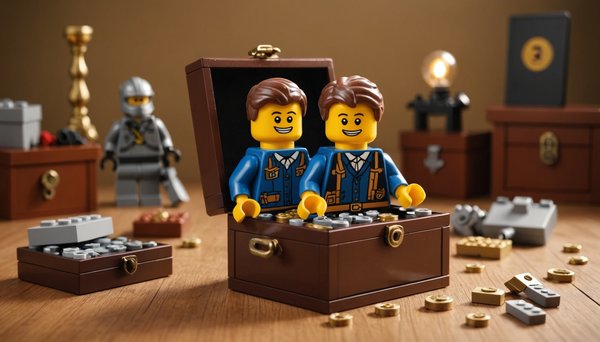 Ouvrez votre boîte aux trésors avec les lego mystery boxes !
